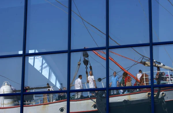 Port Konstanta Rumänien Mai 2014 Brice Mircea Schulschiff Der Rumänischen — Stockfoto