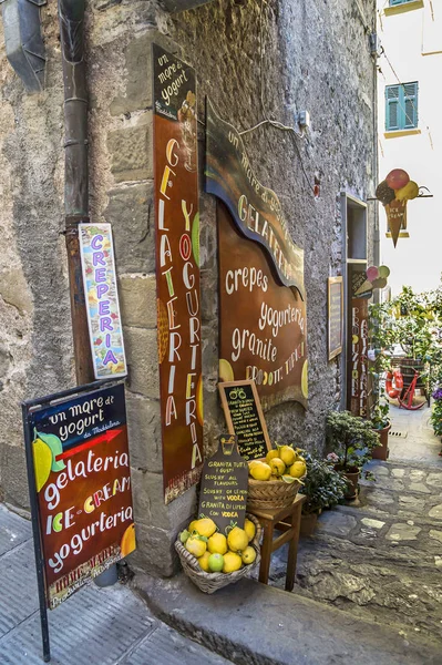 Corniglia Cinque Terre Italia Junio 2015 Pueblo Corniglia Región Cinque — Foto de Stock