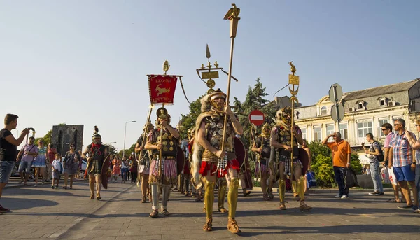 Konstanta Rumänien August 2015 Jährliches Antikes Festival Tomis Der Altstadt — Stockfoto