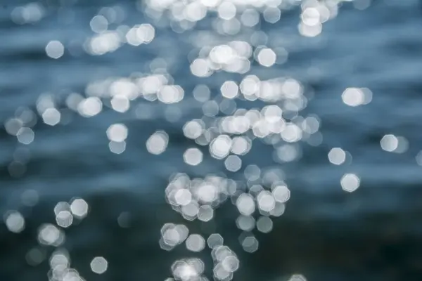 Природа Абстракция Вода Боке — стоковое фото