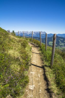 Alpler 'de dağ yolu, Tirol, Avusturya