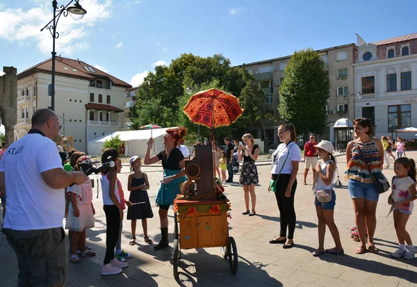 Constanta Rumänien September 2017 Camouflage Roadshow Aus Deutschland Beim Internationalen — Stockfoto