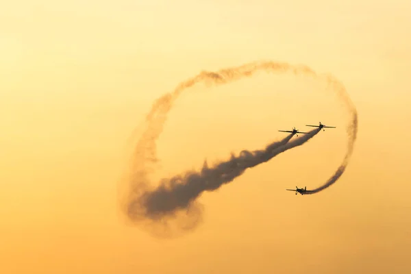 Tuzla Constanta Rumunsko Srpna 2017 Airshow Aeromania Úžasná Letecká Show — Stock fotografie