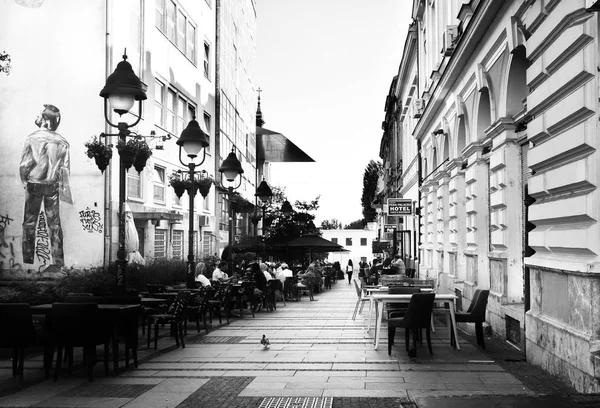 Belgrade Serbia Luglio 2017 Knez Mihailova Street Prince Michael Street — Foto Stock