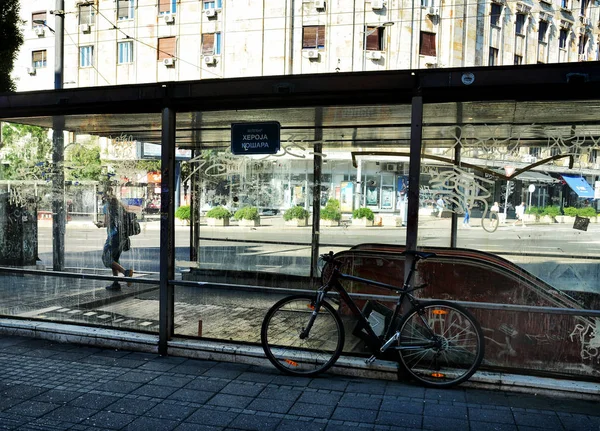 Belgrad Serbien Juli 2017 Knez Mihailova Street Oder Prince Michael — Stockfoto