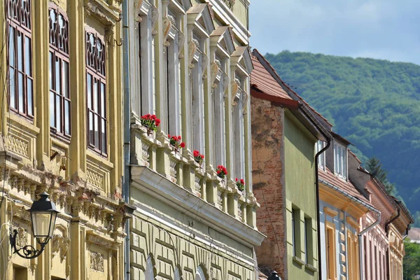 Edificio Arquitectura Brasov Rumania — Foto de Stock