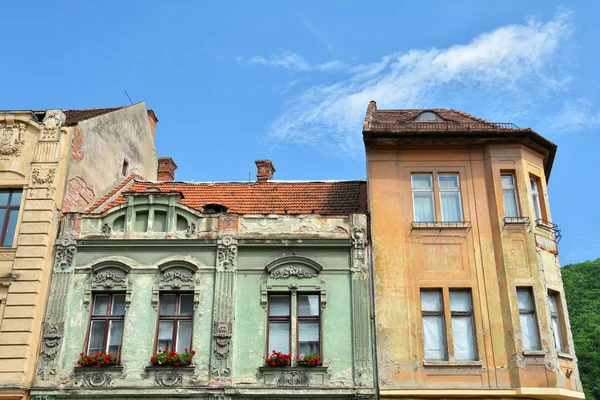 Bouw Architectuur Brasov Roemenië — Stockfoto