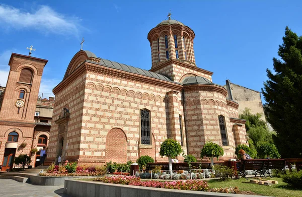 Anton Church Old Court Church Biserica Curtea Veche Bucharest Romania — Stock Photo, Image