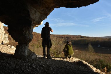 Baneasa, Dobrogea, Romanya - 4 Kasım 2018. Dobrogea'yı keşfetmek. 