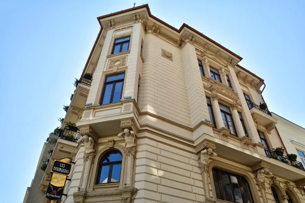 Bucharest Romania September 2017 View Old Architecture Old Town Bucharest — Stock Photo, Image