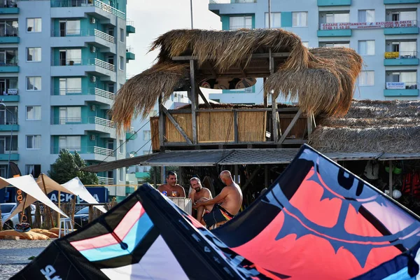 Mamaia Constanta County Romania July 2018 Summer Relax Blue Beach — Stock Photo, Image