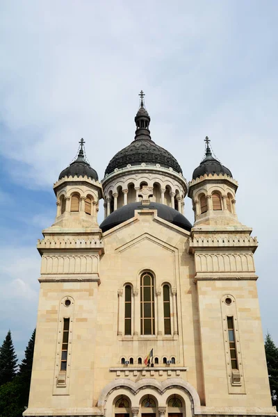 Catedral Ortodoxa Cluj Napoca Avram Iancu Square Transilvania Región Rumania — Foto de Stock