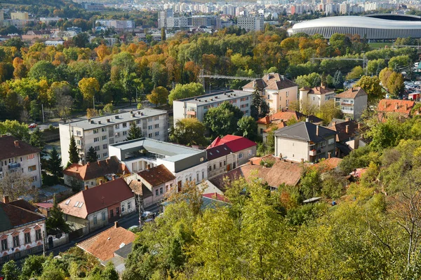 Vista Aérea Cluj Napoca Rumania — Foto de Stock