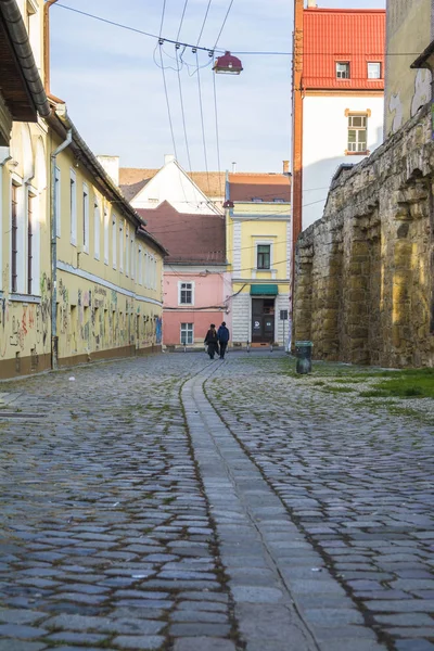 Cluj Transylvania Romania Octubre 2016 Inocentiu Micu Klein Street Ciudad — Foto de Stock
