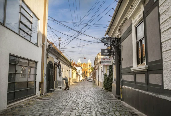 Cluj Transsilvanien Rumänien Oktober 2016 Inocentiu Micu Klein Street Der — Stockfoto