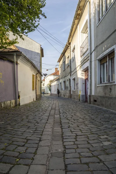 Cluj Transilvania Rumänien Oktober 2016 Potaissa Straße Der Altstadt Cluj — Stockfoto