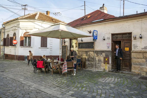 クルージュ トランシルバニア ルーマニア 2016年10月22日 ルーマニア クルージュ旧市街のポタイッサ通り — ストック写真
