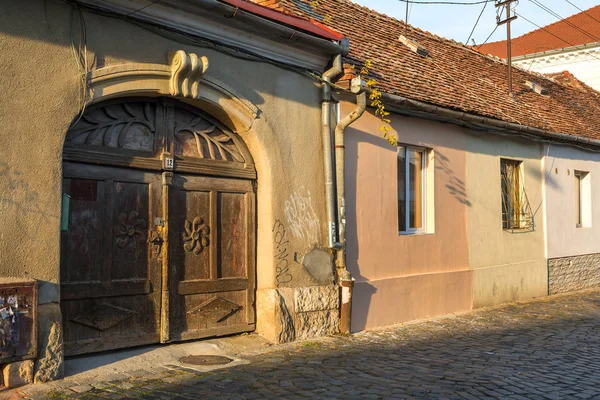 Cluj Transilvania Roemenië Oktober 2016 Potaissa Street Oude Stad Van — Stockfoto