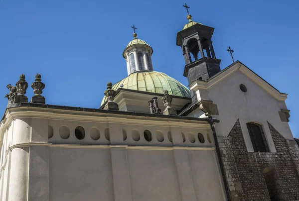 Krakau Polen September 2016 Rynek Glowny Grote Marktplein Oude Stad — Stockfoto