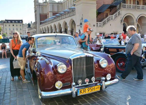 Krakow Pologne 1Er Septembre 2016 Classic Moto Show Cracovie Lieu — Photo