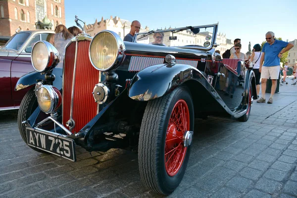 Krakow Pologne 1Er Septembre 2016 Classic Moto Show Cracovie Lieu — Photo