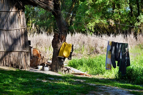 Fischerort Donaudelta Rumänien — Stockfoto