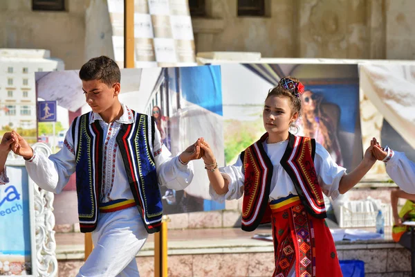 Constanta Rumunia Czerwca 2017 Międzynarodowy Dzień Obchodów Rumuńskiej Bluzki Brzegu — Zdjęcie stockowe