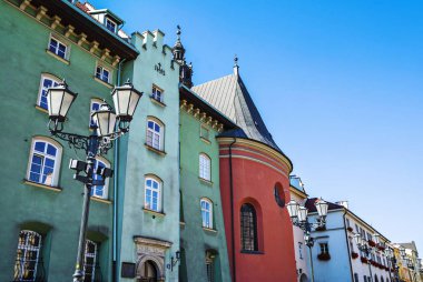 Krakow, Polonya - 1 Eylül 2016. Eski Şehir Krakow, Polonya.