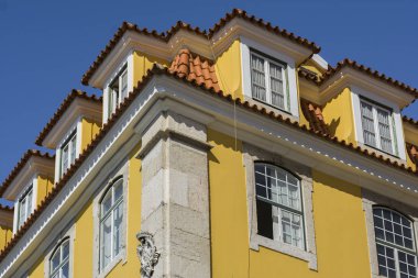 Chiado District,Lizbon, Portekiz'de yapı mimarisi 