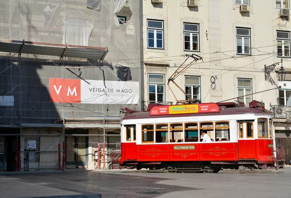 Lissabon Portugal Oktober 2017 Praca Comercio Kommersiella Torget Historiska Landmärke — Stockfoto