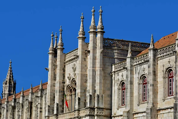 리스본 포르투갈 2017 포르투갈 리스본의 제로니모스 수도원과 마리아 — 스톡 사진