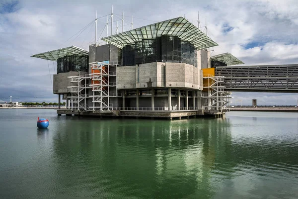 Oceanario Lisboa Parque Las Naciones Portugal — Foto de Stock