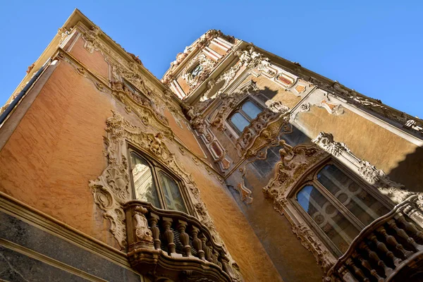 Valencia Spanien November 2016 Alabaster Fassade Von Virgen Del Rosario — Stockfoto