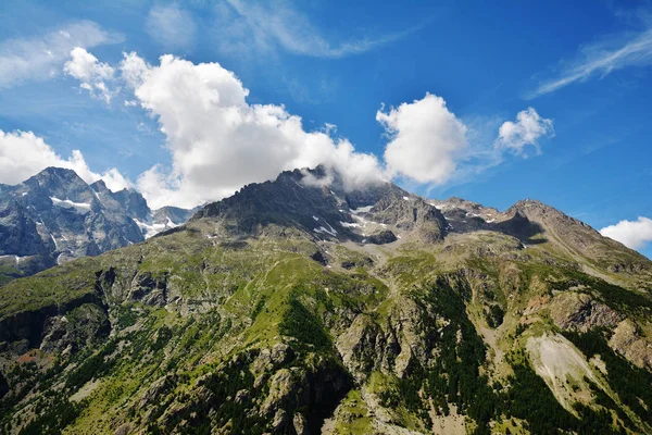 Prachtig Uitzicht Vanaf Col Lautaret Bergpas Het Departement Hautes Alpes — Stockfoto