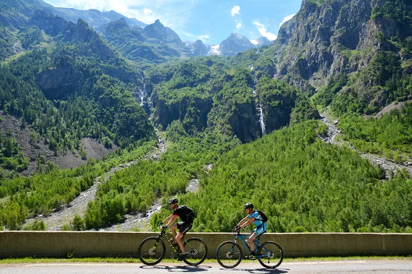 Lautaret Francia Luglio 2017 Col Lautaret Passo Alta Montagna Nel — Foto Stock