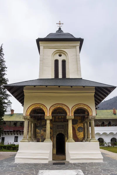 Stary Kościół Klasztoru Synaj Dolina Prahova Rumunia — Zdjęcie stockowe