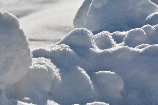 White Winter Background Simply Nature — Stock Photo, Image