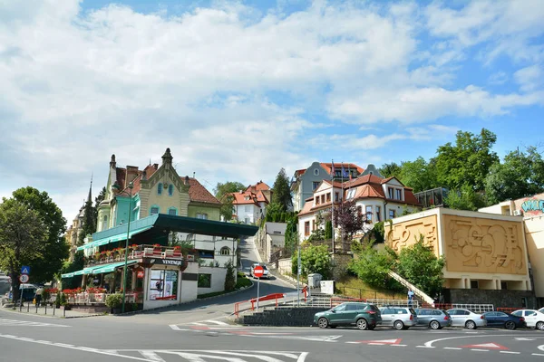 Braszów Rumunia Maj 2018 Tradycyjne Street Food Festival Alei Tampa — Zdjęcie stockowe