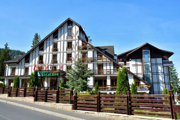 Poiana Brasov Brasov 2018年5月 ブラゾフ近郊のポアイナ ブラゾフにあるホテル エスカレードや 多くのヨーロッパ諸国からの観光客に人気のルーマニアのスキーリゾート — ストック写真