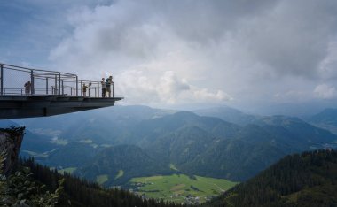 Skywalk Platformu, Steinplatte Dağı, Tirol, Avusturya