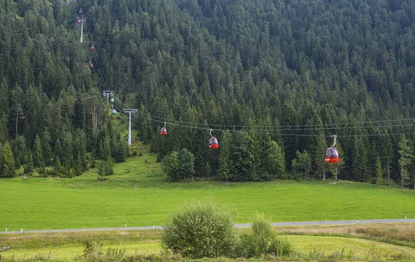 Steinplatte Tirol Austria August 2016 Gondola Lift Famous Triassic Park — Stock Photo, Image