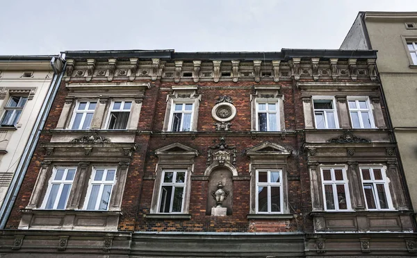 Oud Gebouw Joodse Wijk Krakau Polen — Stockfoto