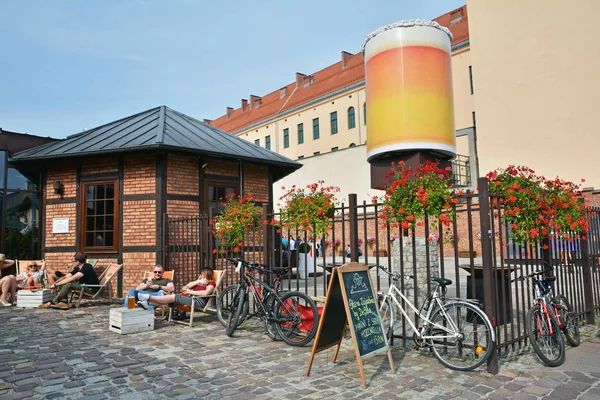 Краков Польща Вересня 2016 Kazimierz Jewish Quarter Historic District Krakow — стокове фото