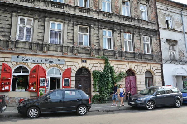 Krakow Poland September 2016 Kazimierz Jewish Quarter Historical District Krakow — Stock Photo, Image