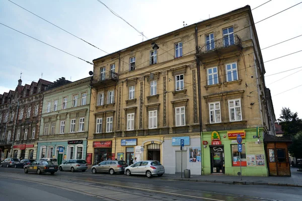 Krakow Poland September 2016 Kazimierz Jewish Quarter Historical District Krakow — 스톡 사진