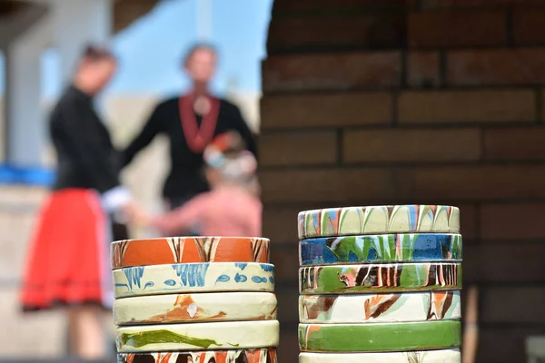 Ready Fish Borsch Danube Delta Traditional Cuisine Dobrogea Region Romania — Stock Photo, Image