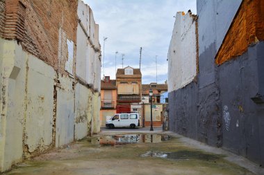 İspanya 'da Valencia şehir manzarası