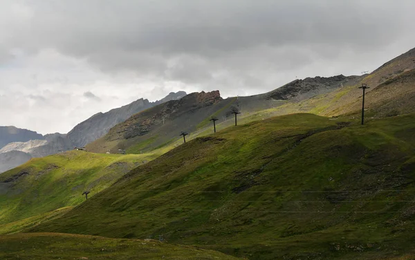 Prachtig Landschap Aan Route Des Grandes Alpes Met Col Iseran — Stockfoto