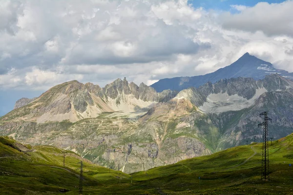 Prachtig Landschap Aan Route Des Grandes Alpes Met Col Iseran — Stockfoto