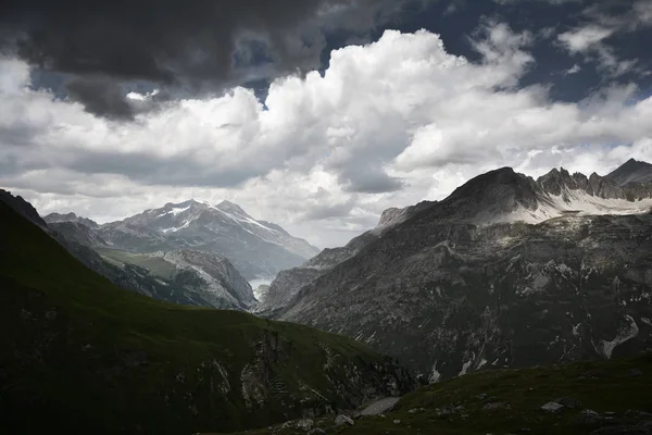 Prachtig Landschap Aan Route Des Grandes Alpes Met Col Iseran — Stockfoto